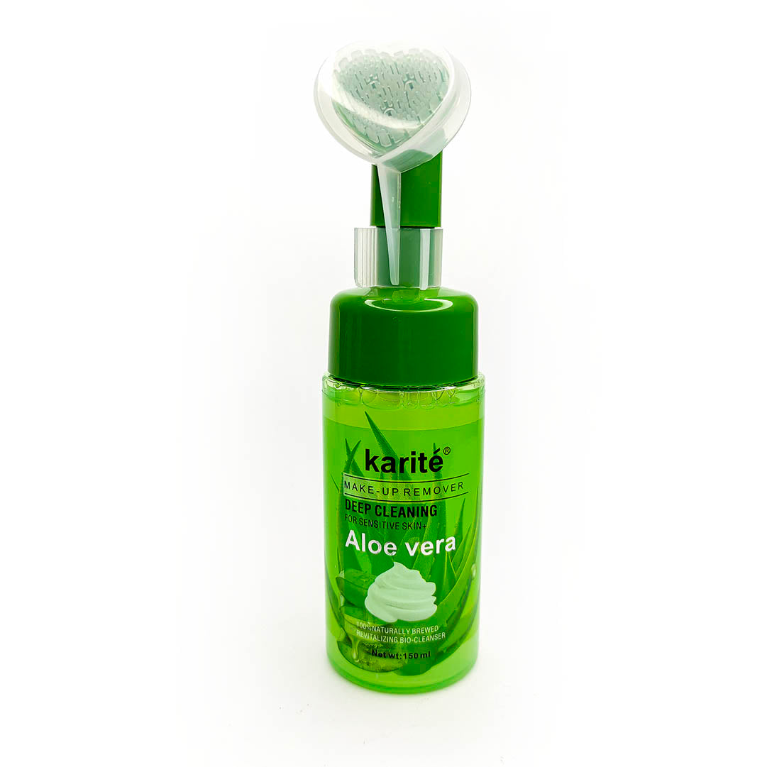 Jabón Espuma Limpiadora de Aloe Vera Karite