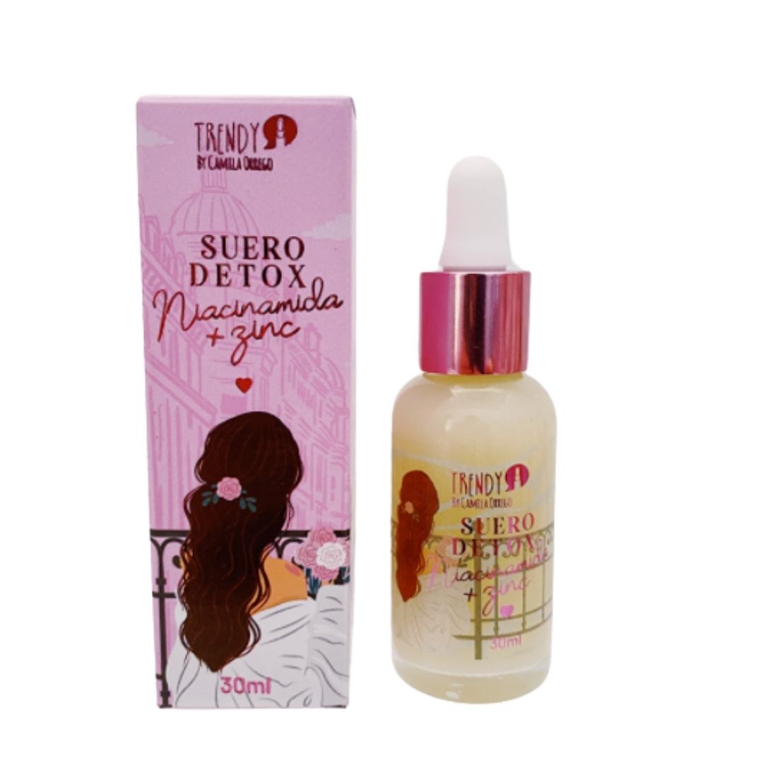 Suero Detox Niacinamida + Zinc Trendy