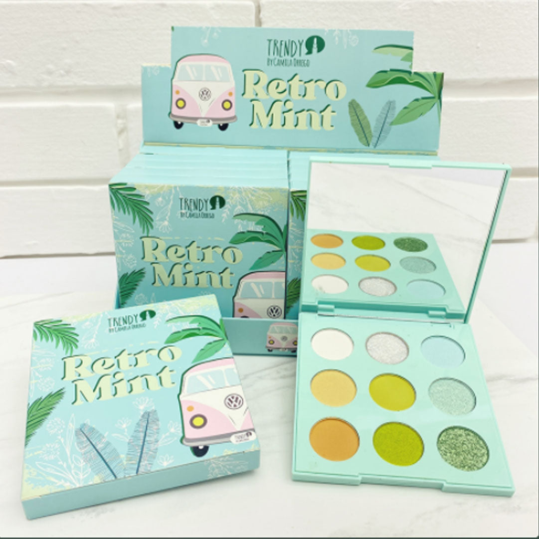 Sombras Para Ojos Retro Trendy Mate y Satinados