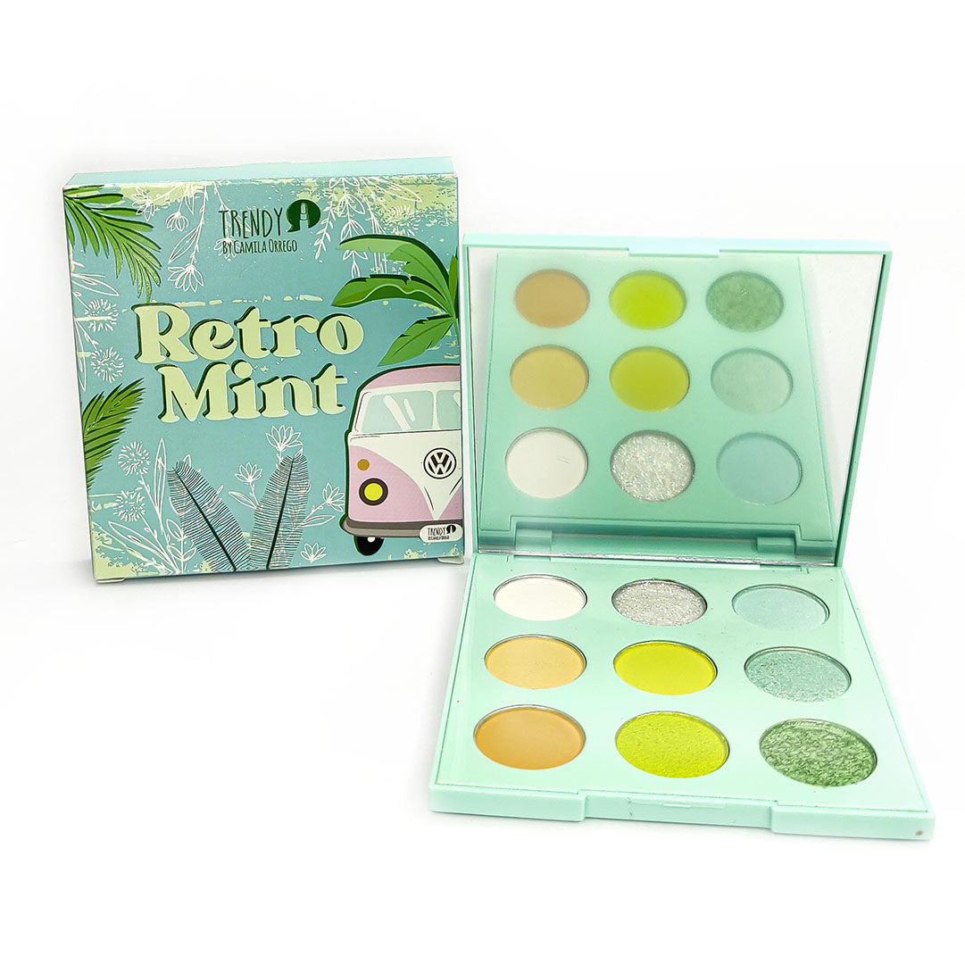Sombras Para Ojos Retro Trendy Mate y Satinados