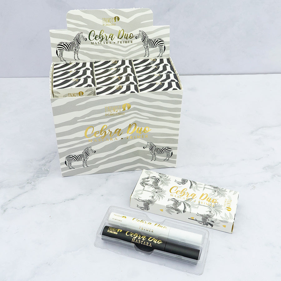 Kit Pestañina + Primer Cebra Duo Trendy