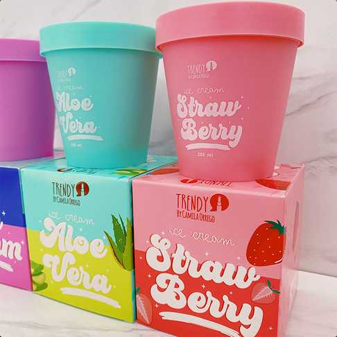 Mascarilla Helado Trendy