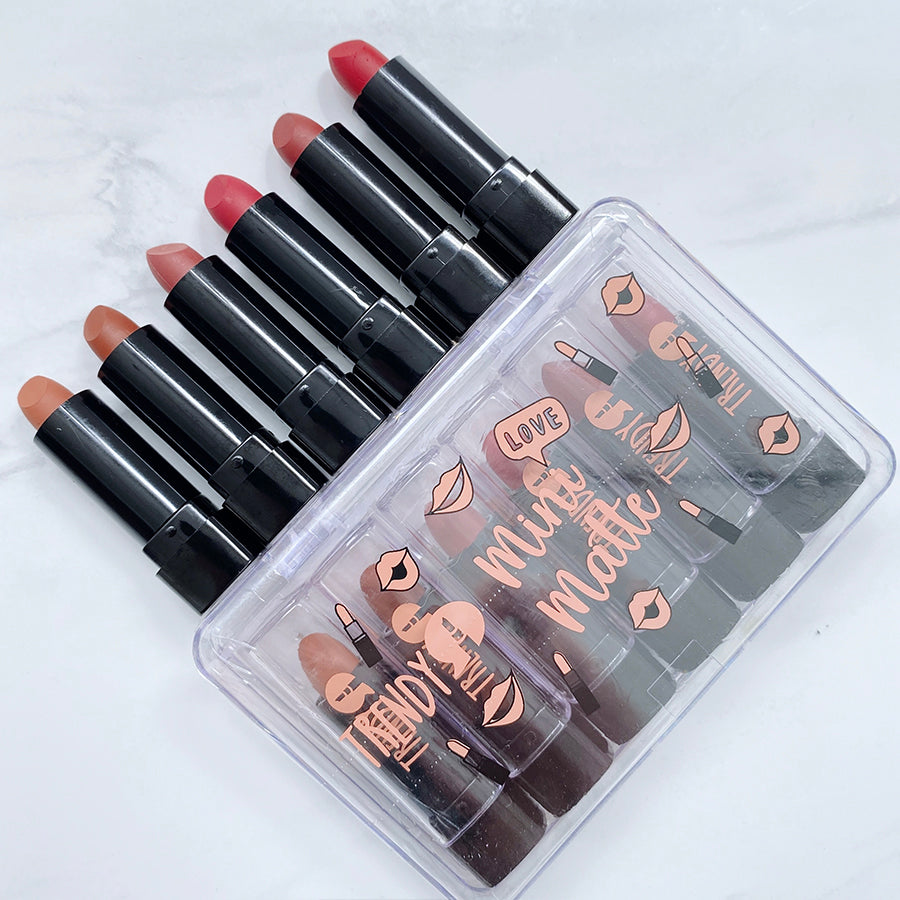 Kit Mini Labiales x6 Trendy