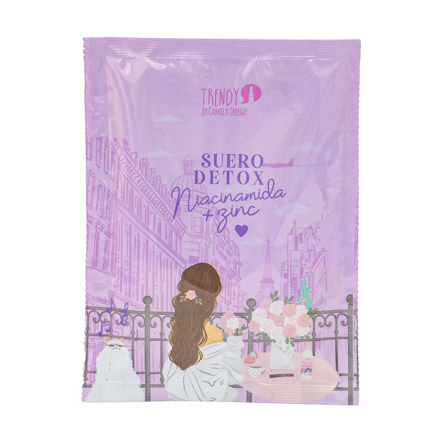 Sachet Suero Detox Niacinamida 30ml Trendy
