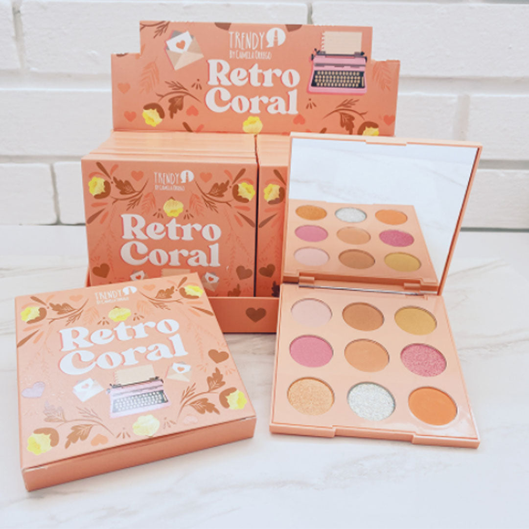 Sombras Para Ojos Retro Trendy Mate y Satinados