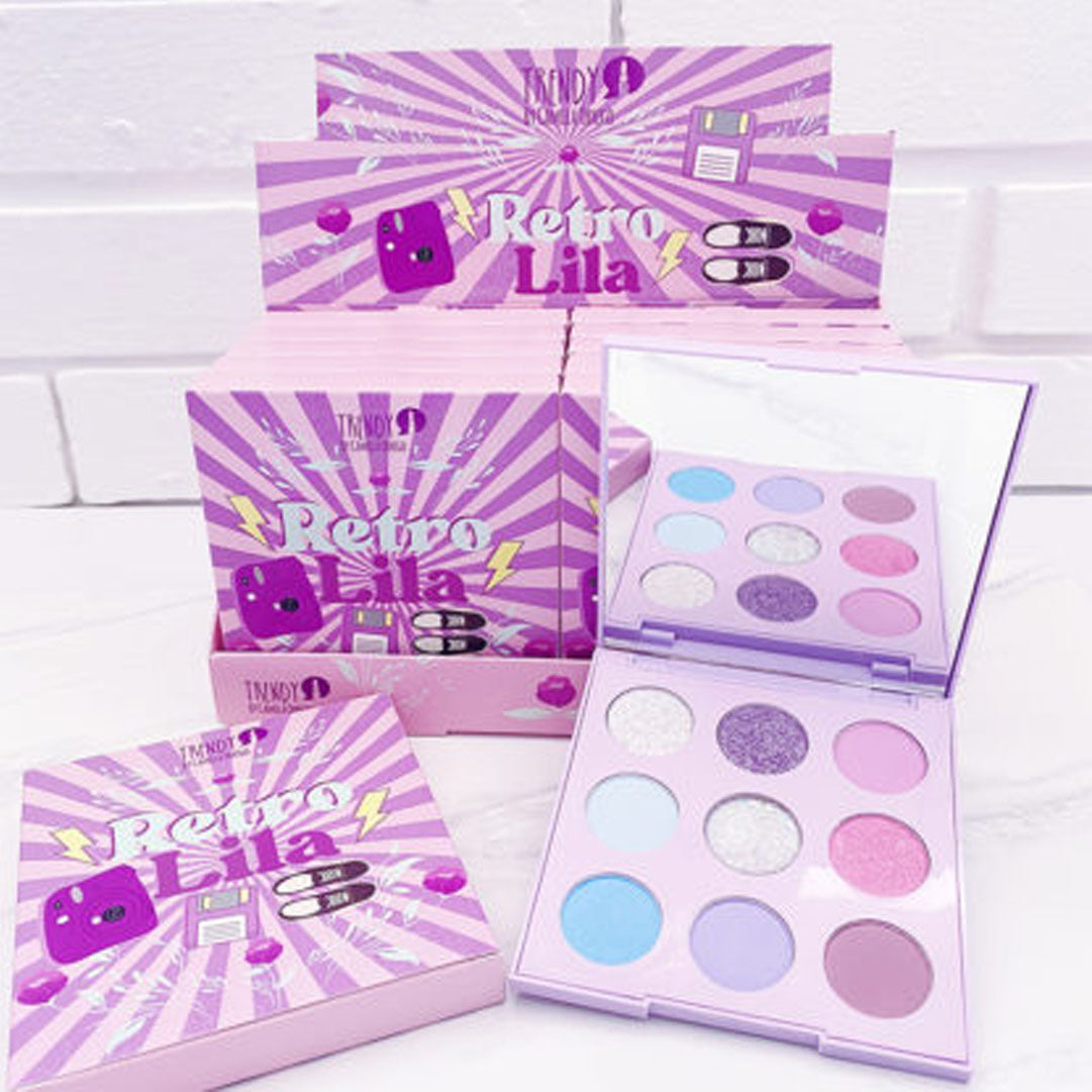 Sombras Para Ojos Retro Trendy Mate y Satinados