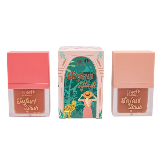 Kit Duo Rubor Liquido Safari Blush Trendy