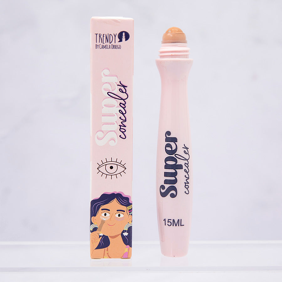 Corrector + Tratamiento Super Concealer Trendy