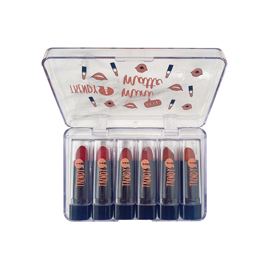 Kit Mini Labiales x6 Trendy